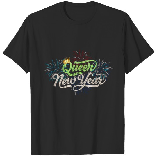 Discover Queen of the New Year Happy New Years eve gift T-shirt