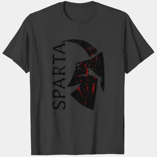 Sparta - Spartan Design black T-shirt