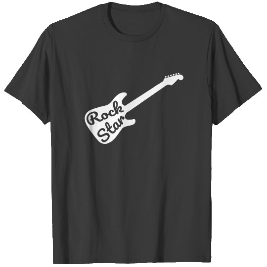 Discover rock star guitar T-shirt