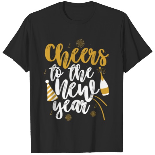 Discover Cheers To The New Year 2020 Welcome Holidays Gift T-shirt