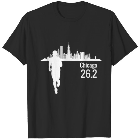Discover Chicago Running Marathon 26.2 T-shirt