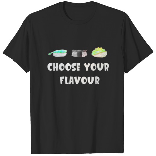 Discover Sushi Addict Japanese Food Japan funny T-shirt