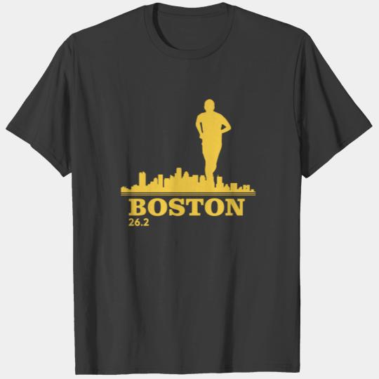 Boston Running Marathon 26.2 T-shirt