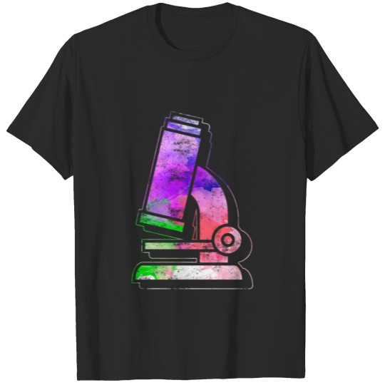 Discover Medical Microscope Biological Scientist Microscopy T-shirt
