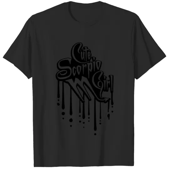 Stamp Cute Scorpio T-shirt