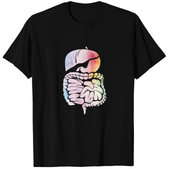 Human Internal Organs Anatomy Art Digestive System T-shirt