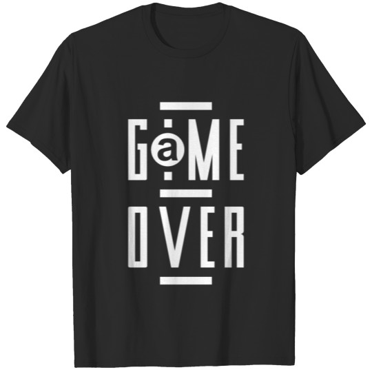 Discover Game Over Modern Video Games Gaming gift T-shirt