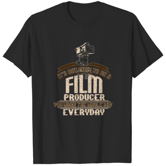 Discover Film producer work gift idea T-shirt