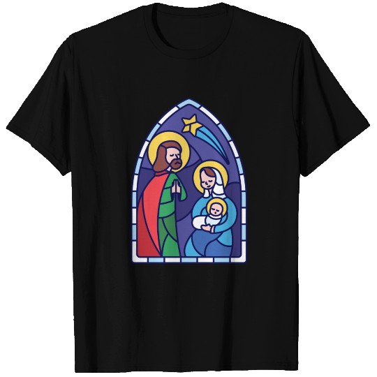 Josef Maria Jesus Jesus birth Bethlehem Christmas T-shirt