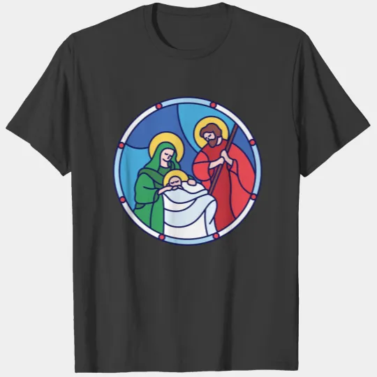 Josef Maria Jesus Jesus birth Bethlehem Christmas T-shirt