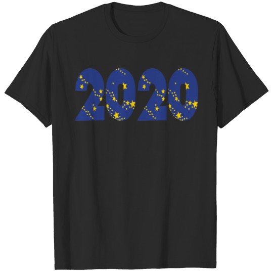 Discover ❤✦°•2020-Awesome Happy New Year of 2020(Star Font) T-shirt