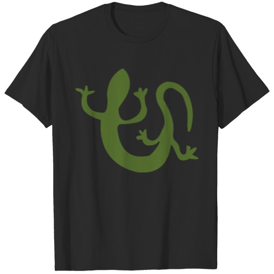 Discover Gecko lizard lizard symbol reptile terrarium T-shirt