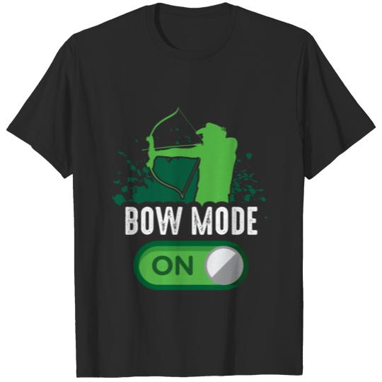 Discover Bow Mode On Archery Hunter Archer Hunting T-shirt