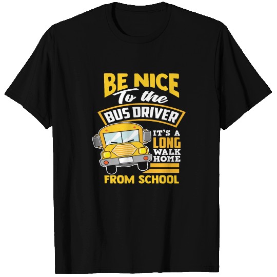 School bus driver Net T-shirt