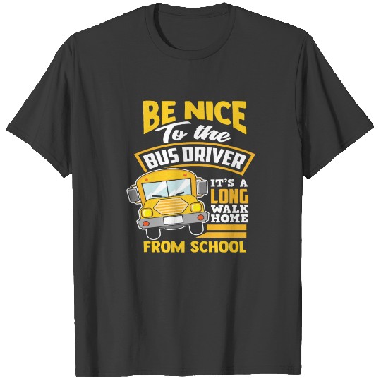 School bus driver Net T-shirt