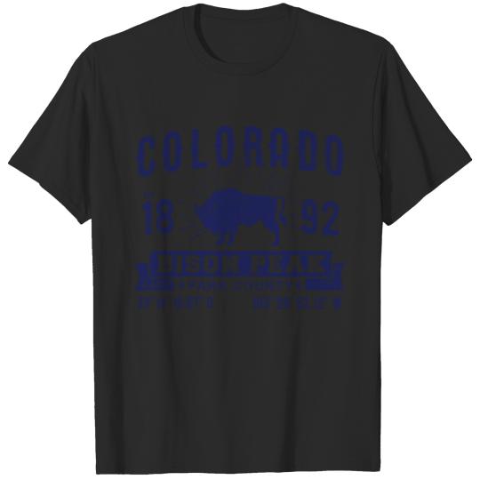 Discover Colorado Bison Peak T-shirt