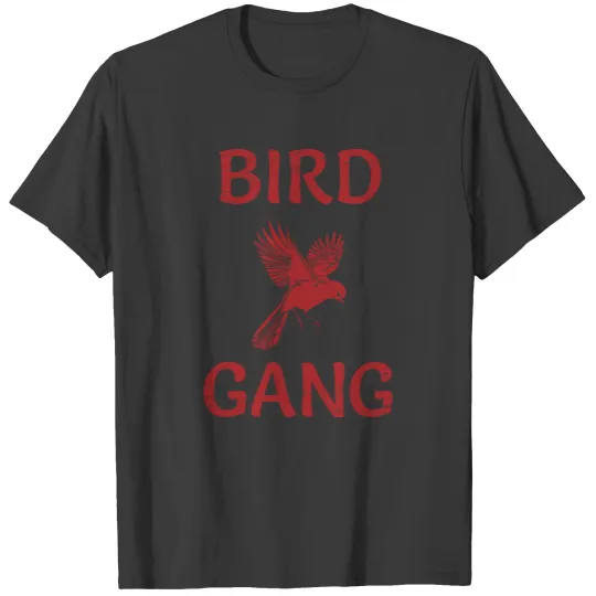Bird Gang Football Shirt For Football Offensive T-shirt