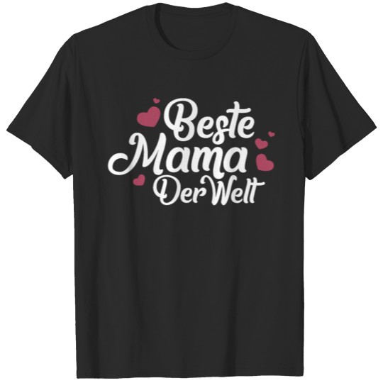 Discover Beste Mama Der Welt T-shirt