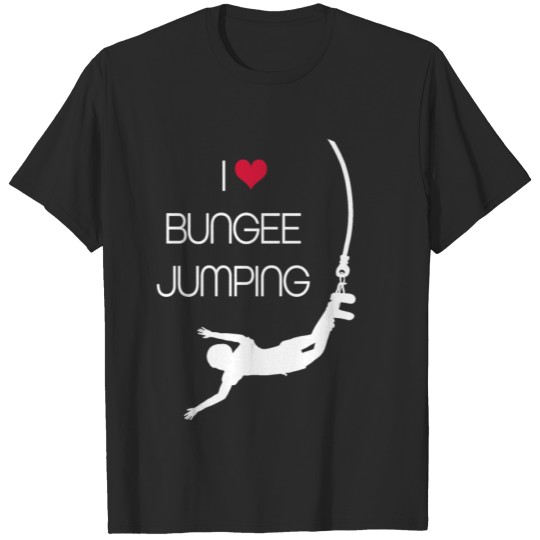 Discover I love Bungee Jumping T-shirt