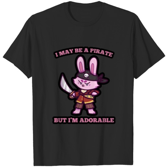 Discover Rabbit pirate brave sailors Gift T-shirt