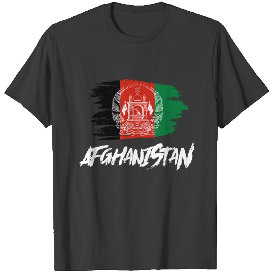 Afghanistan Flag For An Afghan Fan Supporter T-shirt
