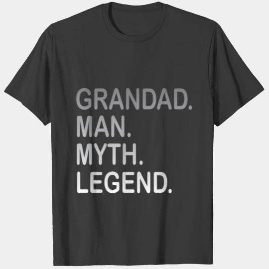 Grandad The Man The Myth The Legend T-shirt