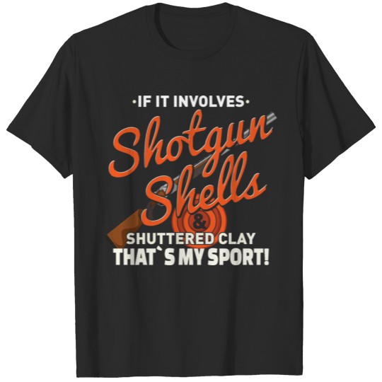 Discover SKEET SHOOTING: Shotgun Shells T-shirt