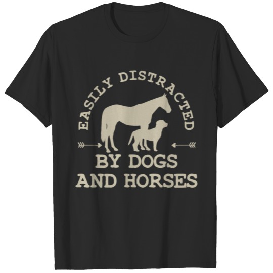 Discover Dog Horse T-shirt