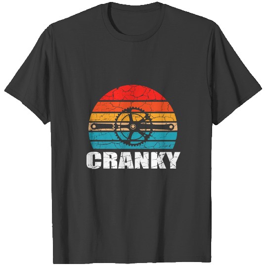 Cranky Cyclist And Mountain Biker Gift T-shirt