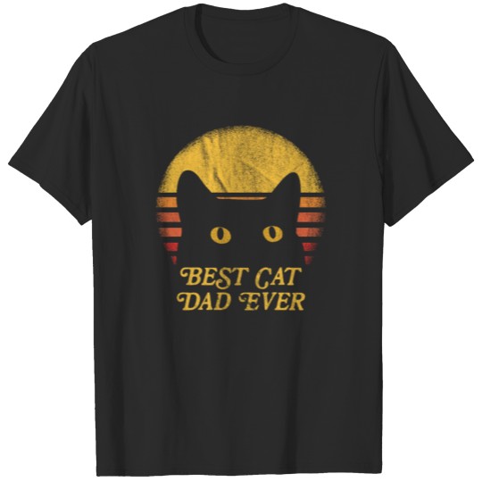 Discover Best Cat dad ever cat lover gift T-shirt
