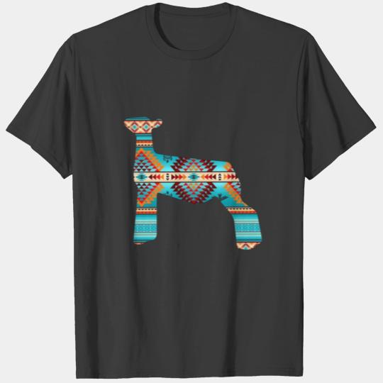 4-H Southwest American Indian Design Show Lamb T-shirt