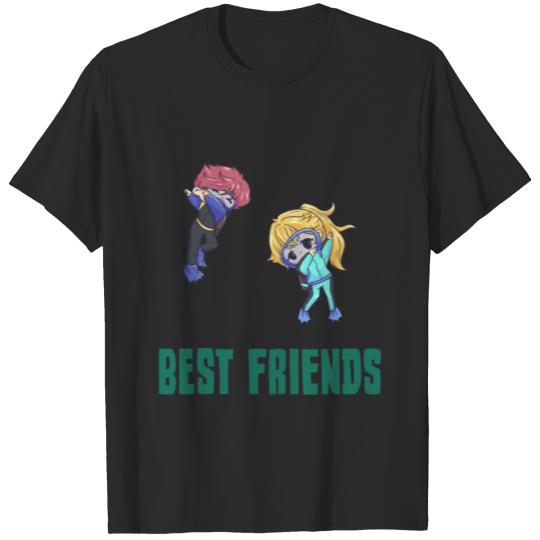 Discover Best friends dabbing dive Gift T-shirt