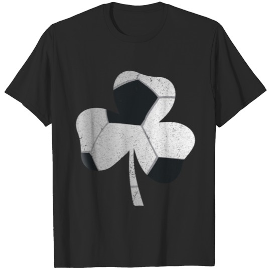 Discover St Patricks Day T-Shirt Funny Shamrock Football T-shirt