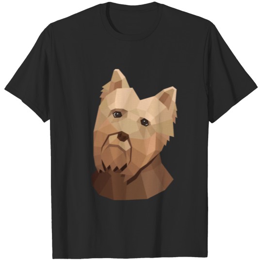 Discover Low-Poly Dog T-shirt