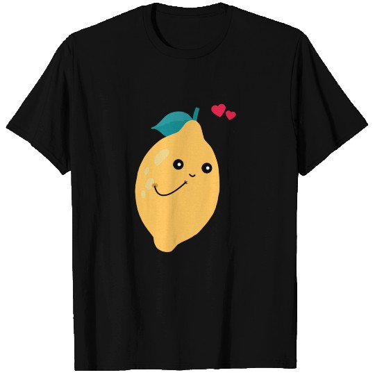 lemon love heart T-shirt