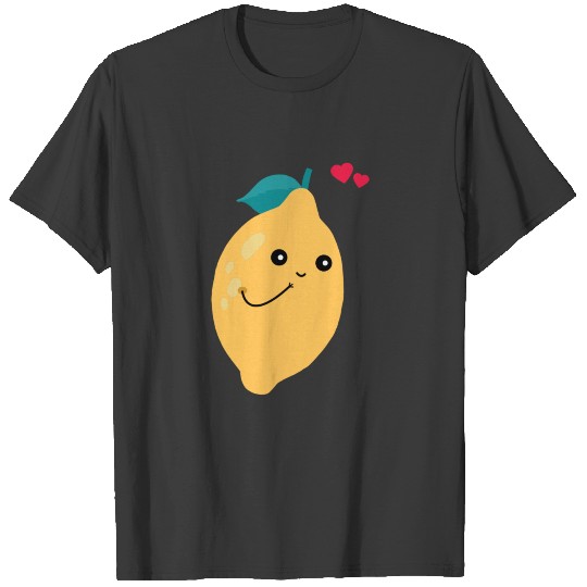 lemon love heart T-shirt