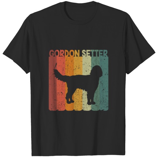 Discover Retro Gordon Setter Dog Dog Lover Gift T-shirt