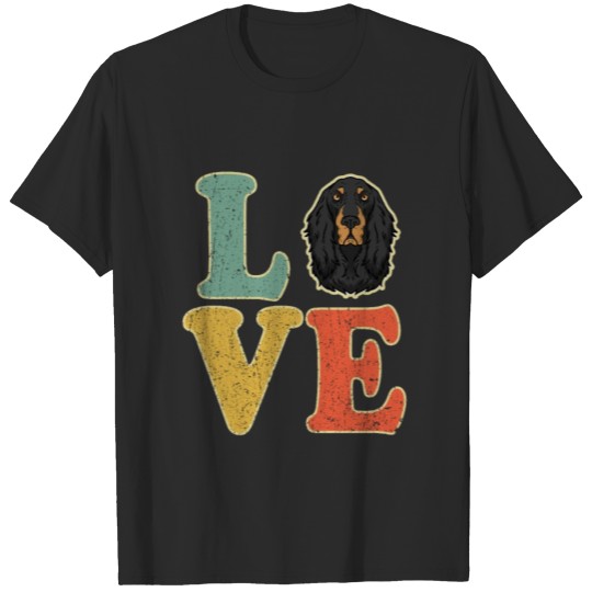 Discover Love Gordon Setter Dog Lover Dog Owner Gift T-shirt