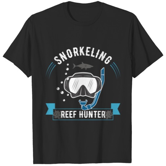 Discover Snorkeling Dive Reef Hunter Snorkel scuba Diving T-shirt