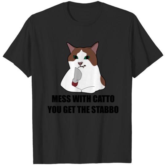 Discover Killer cat joke T-shirt