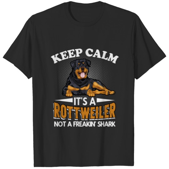 Rottweiler saying dogs gift T-shirt