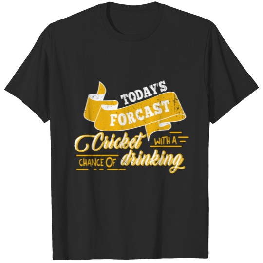 Discover Cricket With A Change Of Drinking Player T-shirt