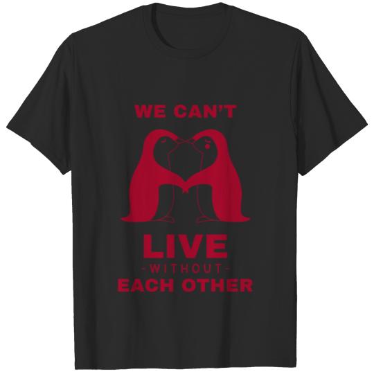 Discover Love Penguins T-shirt
