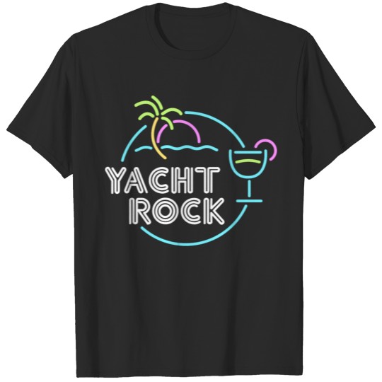 Discover Cocktail Hour Yacht Rock design T-shirt