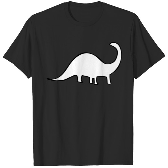 Discover dinosaur outline T-shirt