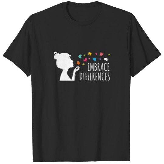 Discover Autism Embrace Differences T-shirt