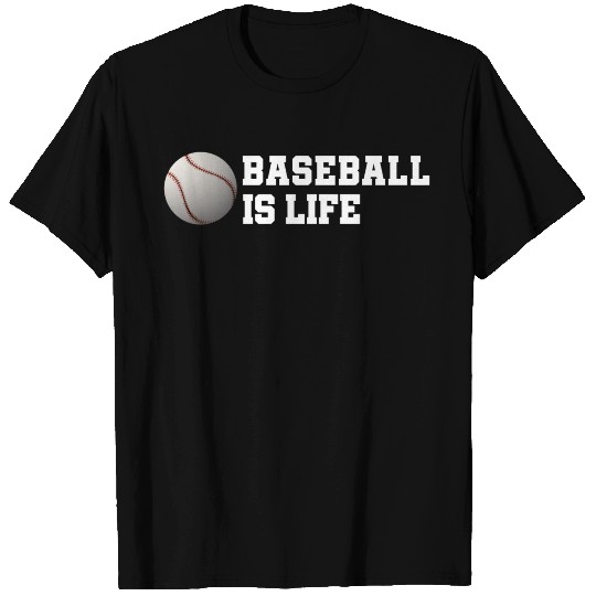 baseball is life T-shirt