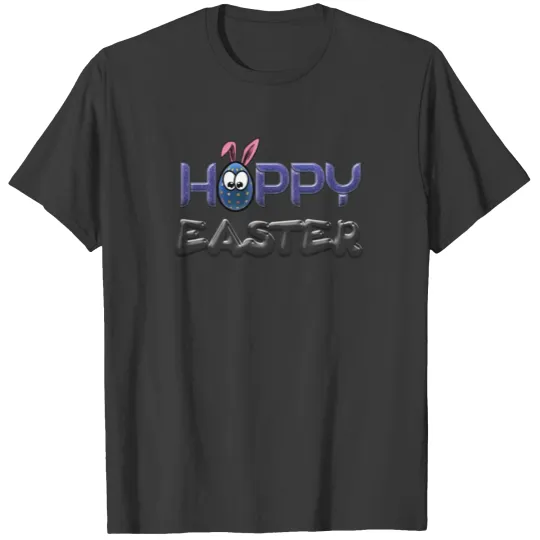 Discover Cute Little Hoppy Easter Sunday Bunny Kids Cloths T-shirt