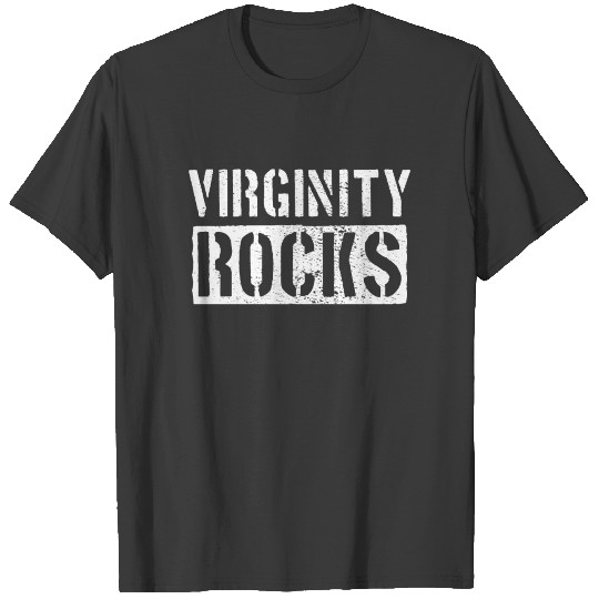 Virginity Rocks T-shirt
