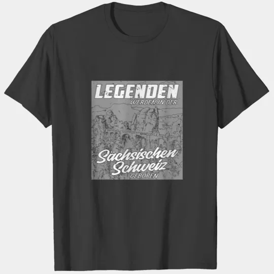 Saxon Switzerland Legends Bastei Bridge T-shirt